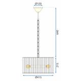 Deckenlampe APP1157-5CP