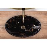 Nadgradni umivaonik Pamela Black Marble Shiny