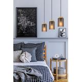 Hängelampe  APP1812-3CP Frosted Grey