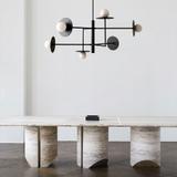 Lampe APP1668-6CP Black