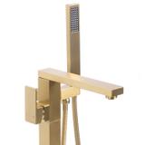 Szabadon álló padló csaptelep Rea TERY Gold Brush