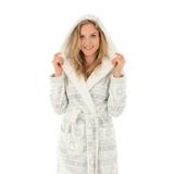 Bathrobe Snow Light Grey M