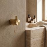 Fürdőszobai akasztó 64104 SOLO Brush Gold