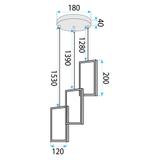 Lampe LED LHJ088-3CP GOLD