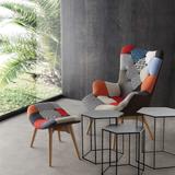 Komplet 3 stolików metalowych SG1710-07