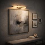 ΦΩΤΙΣΤΙΚΟ ΤΟΙΧΟΥ ΜΠΑΝΙΟΥ LED 42CM APP1851-1W BRUSH GOLD