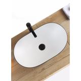 Umývadlo na dosku Rea Royal Black White