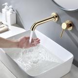 Wall Mounted faucet Rea  Lungo LONG Gold + BOX