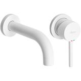 Bateria Umywalkowa Podtynkowa REA LUNGO Biała + BOX