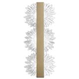 KINKIET ŚCIENNY LED G149-3W GOLD ZŁOTY SZCZOTKOWANY