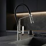 Rubinetto da cucina Rea Castor Brush Nickel