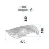 Deckenlampe BOHO APP1548-1CP