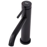 Bateria umywalkowa REA CLIF CZARNA NISKA