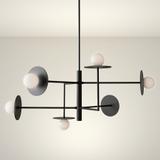 Lampe APP1668-6CP Black