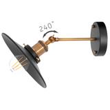 Wandlampe PORTO BLACK