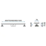 Linear drainage Rea Pure Neo Gold 80