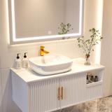 LUSTRO ŚCIENNE LED 80x60cm P10407