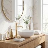 Baterie pentru lavoar Rea Venti Brush Gold