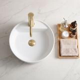 Bateria umywalkowa Rea Rivo Złota Szczotkowana