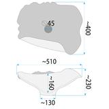 Umywalka nablatowa Rea HM-17 Handmade ART