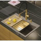 Granitspülbecken MARC 110 WORKSTATION Beige