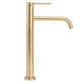 Waschbeckenarmatur Rea Lugano Slim Brush Gold High