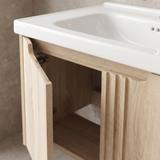 Kupatilski ormarić sa umivaonikom Rea Rivo DB86-60L-3 Light 60cm