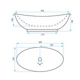 Vasque à poser Rea Kate 45
