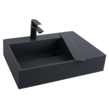 Умывальник конгломератный на столешницу  Archi 90 CM Grey MATT