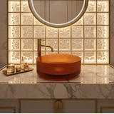 Umywalka nablatowa Rea Suri Brown