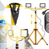 Halogen LED budowlany na statywie 2x20W RSL001-20N