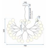 Lampe Black White APP590-CP