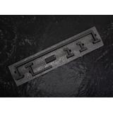 Kylpyhuonetarvikesetti Rio Black 4 osaa