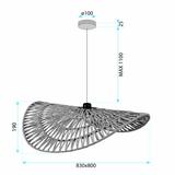 Deckenlampe BOHO APP1740-1CP 80CM