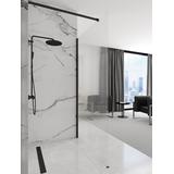 Τοίχο ντους Rea Aero Intimo Matt Black 120