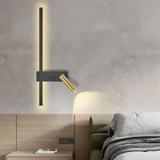 Wandlampe APP1439-W RIGHT BLACK  GOLD