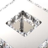 Deckenlampe Kristall quadrat Glamour 8W APP405-C