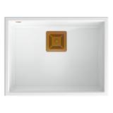 гранитная мойка DAVID 50 White