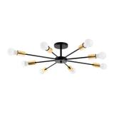 Lampe Spider 8 Black Gold APP502-8C