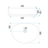 Vasque à poser Rea Joana 50