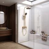 Shower set PREMIUM Rea Maxim Brush Gold