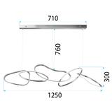 ВИСЯЩ ПЕНДЕЛ LED APP1054-CP