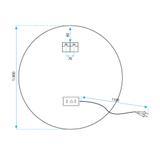 Зеркало LED  70cm FFJ70