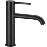 Bateria umywalkowa REA CLIF CZARNA NISKA