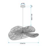 Пендел BOHO APP1737-1CP 50CM