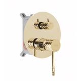 Komplet za tuširanje za vgradnjo Rea Lungo Diamond Gold + BOX