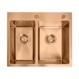 Čelični sudoper Toby  BRUSH COPPER