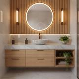 Countertop washbasin Basaro Atena
