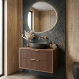 Тумба під умивальник Rea Mono 80cm Brown