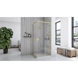 Shower enclosure Rea City 90x90 Gold